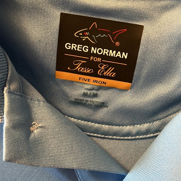 Greg Norman golf polo. Light blue. Men’s size medium - Picture 2 of 4